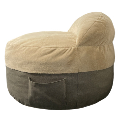 Whole sale faux fur beanbag furry  gaming fur bean bag bed chair