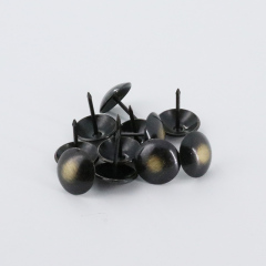 Brass Finish Upholstery Thickened Smooth Bubble Nail Antique Sofa Nail Round Head Decorative nail
