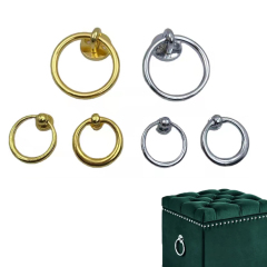 Wejoy Modern furniture drawer decorative brass pulls handle and knob cabinet round knob