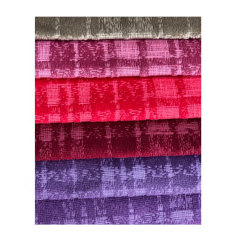 Pink Velvet Burnout Fleece Fabric High Quality Furniture Velvet Fabric For Sofa