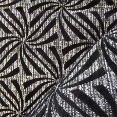 Wholesale South American Cheap Decorative Upholstery Tricot Flocking Fabric For Sofa Covers