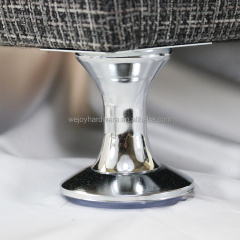 Wejoy Wine glass cup chrome plate iron sofa leg metal furniture sofa leg replacement