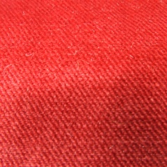 2022 Custom Velvet Sofa Fabric Holland Plain Holland  Twill Velvet Fabric