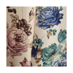 Wholesale Custom Print Velvet Printing Sofa Fabric Upholstery Fabric With Print