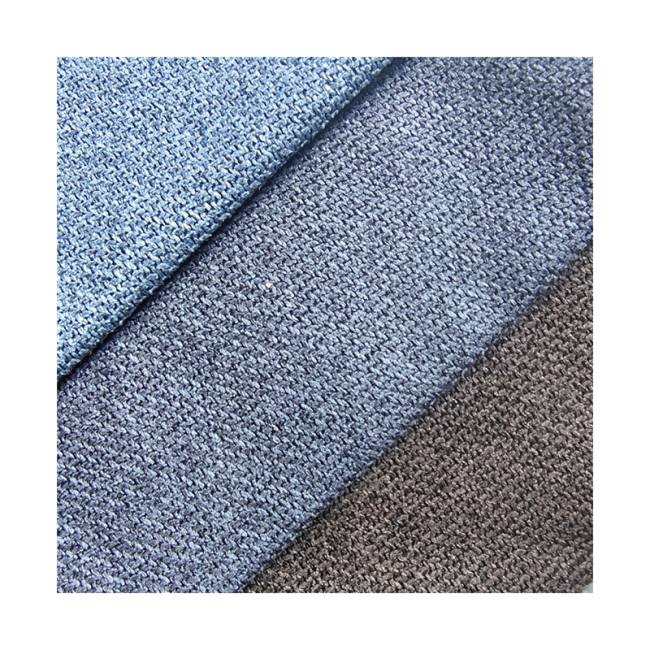 Home Textile Sofa Fabric Linen Polyester Blend Meter Jacquard Curtain Hemp Linen