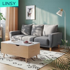 Linsy Lazy Boy Upholstery Wohnzimmer Sofa Sectional Fabric Restaurant Sofas Set Living Room Furniture LS075SF6