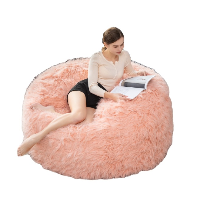 Living Room Furniture New Design  Indoor Beanbag Chair Soft 4FT Huge Foam sofa For Adult Kids