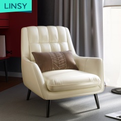 Modern Design Seater Chair Genuine Leather Corner Sofa Set Single