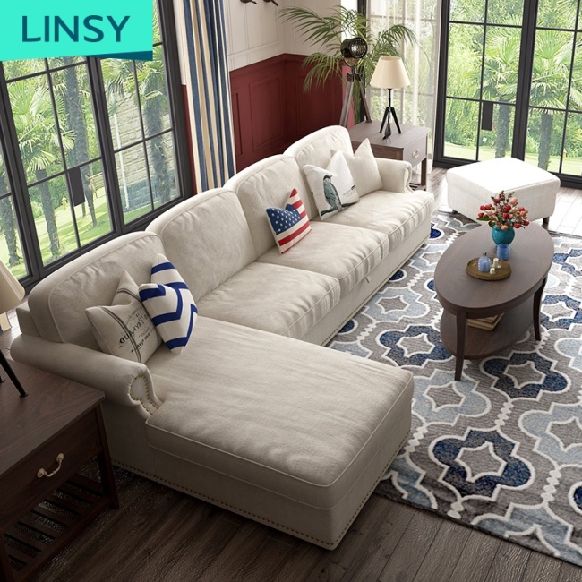 L Shaped Living Room Furniture Funda Chaise Relax Lounge Chaise U Shape Sofa Set