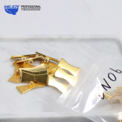 Wejoy 38mm Golden bow tie high quality cheap iron sofa decoration button cover