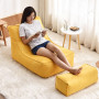 Whosale 2020 Best Seller Home Soft Lazy Sofa Cozy Single Chair Durable Furniture Unfilled  Lounge Bean Bag