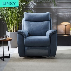 Linsy Minimalist Home Cinema Recliner Sofa Living Room Sofa Recliner Corner Fabric Sofa Set Ls170Sf2
