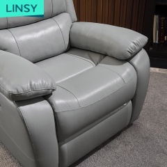 Modern Reclinable Leather Mechanism Electric Recliner Sofa