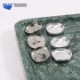 Wejoy Round silver hardware furniture sofa button cover metal buttons to cover