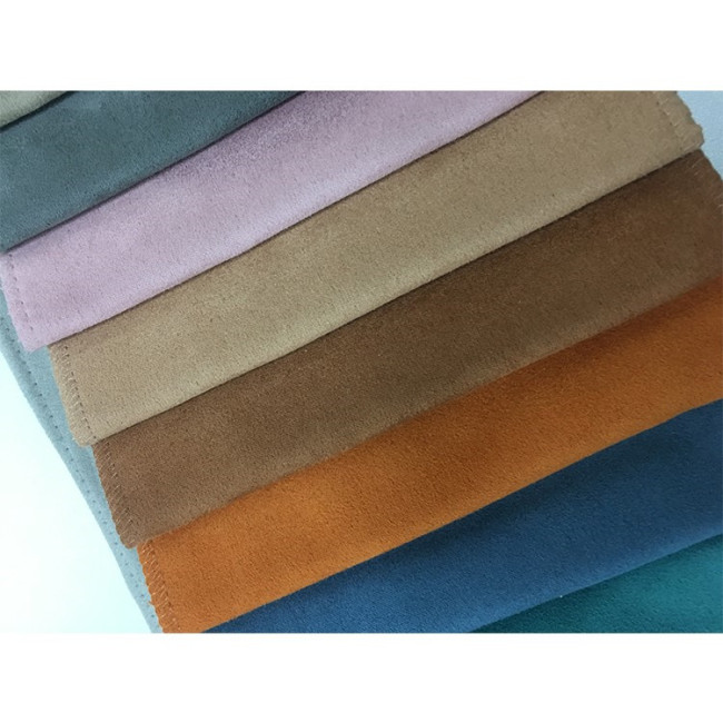 Abrasion-Resistant China Popular Products Handbags chair Upholstery Faux Suede Fabric