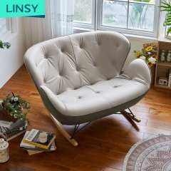 Linsy Easy Rocking Chair Modern Simple Lazy Leisure Sofa Chair Luxury Living Room Sofa Chair For Sale Tdy52