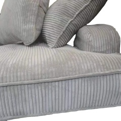 Polyester Microfiber Corduroy Home Textile Fabric Throw pillow Sofa Fabrics