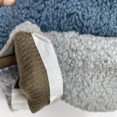 100% Polyester Circle Yarn Knitted Terry Polar Fleece Teddy Velvet Fabric For Furniture