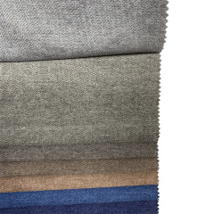 100% polyester linen look sofa cushion fabrics velvet furniture fabric