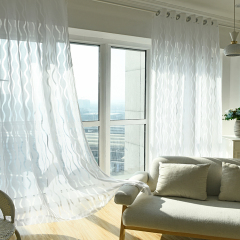 New customized fashion ready curtain with low moq