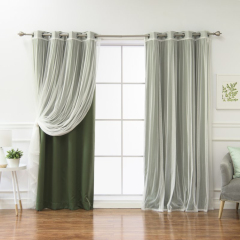 Elegant italian curtain decorative desgin decor home curtains for living room