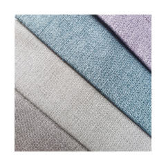 Wholesale Sofa Cover Jacquard Linen 100 Polyester Linen Fabric For Sofa Cheap Fabric