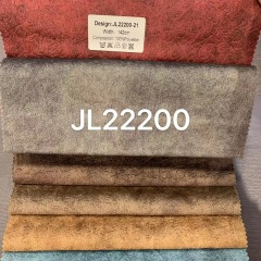 JL22200 -- Hot Sale Beautiful Design 100% Polyester Embossed Holland Velvet Upholstery For Sofa Fabric