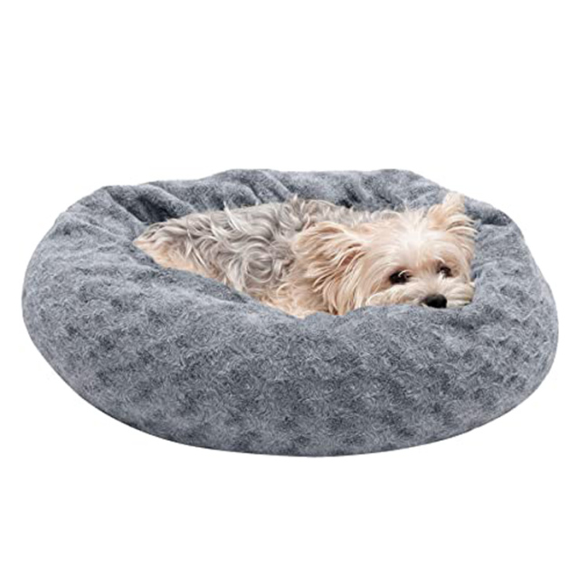New design modern super soft indoor  all size available velvet pet bed