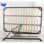 Wejoy Bedroom furniture ottoman folding double wood bed frames hydraulic gas lift queen size bed frame