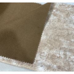JL21155- Holland velvet sofa fabric printing + glue embossed fabric China Upholstery Fabric