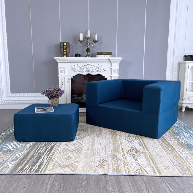 2022 new design modern single versatile sofa bed with high density foam
