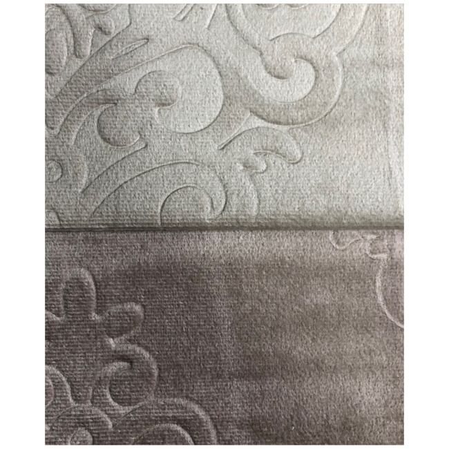 Customized Solid Color Velvet Embossing Upholstery Velvet Fabric For Furniture Velvet