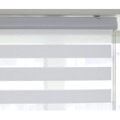 Zebra Blinds for Windows Zebra Roller Shades, Light Filtering Room Darkening 50% Blackout Window Treatments for Living Room