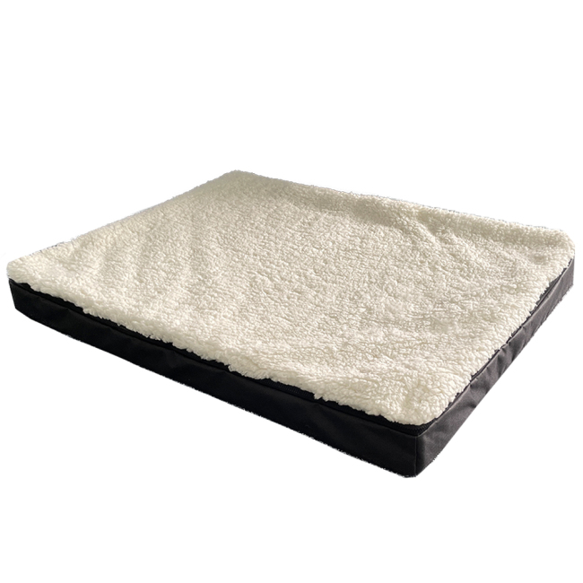 Popular Dog Mat  Living Room Sherpa Oxford Comfort Eggshell Foam Dog Beds For Dogs And Cats