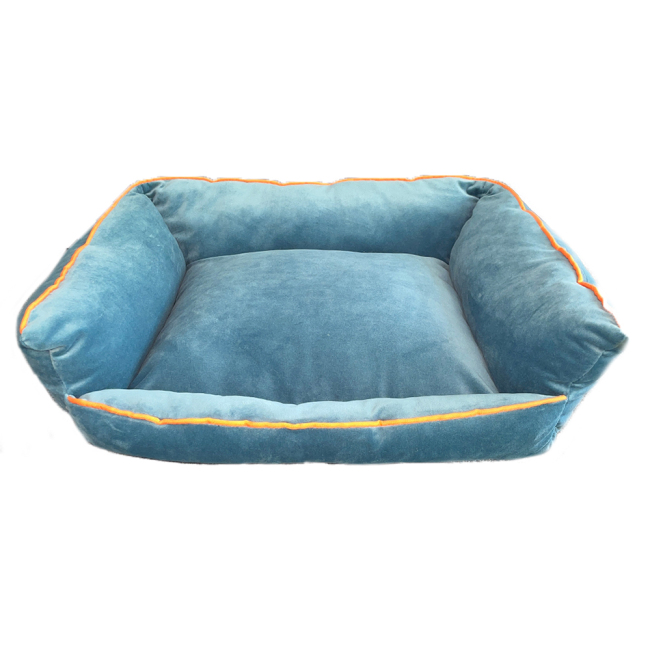 Wholesales dog beds New design modern super soft indoor velvet pet bed