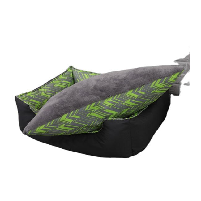 2022 Fashion design Hot sale friendly dog bed Available in all seasons pet products dog bed with pets bed cat