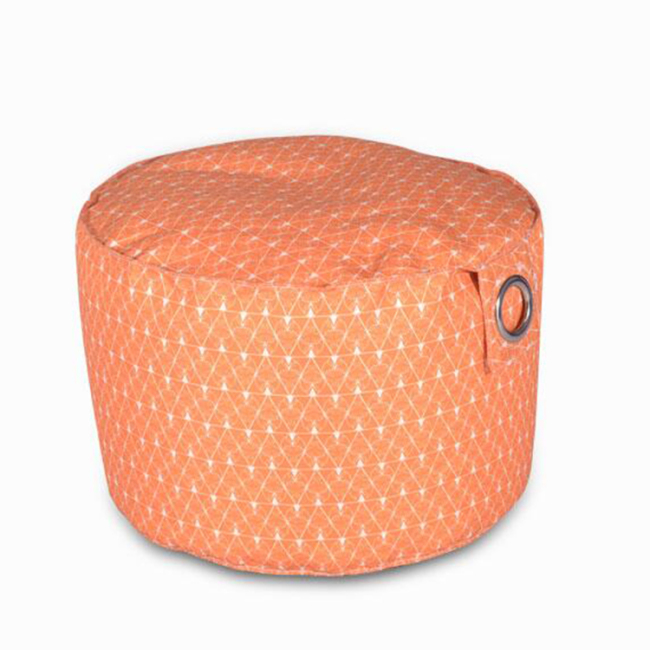 2021 Wholesale Colorful  Indoor Beanbag Pouf Seating Cover Foot Stool Ottoman