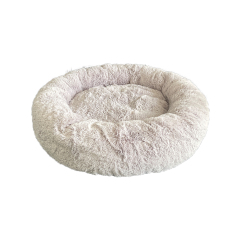 Living Room cheap Dog Bed For Sale Pet Fluffy Soft Removable Anti slip Pet donut Beds For Dogs And Cats