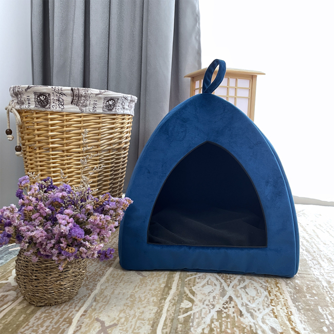 Comfortable Cozy Pet Beds for Small Dogs Cats Cushion Very Soft Small Cat Tent Sweet Cat Bed