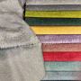 JL23262--New Design High Quality 100% Holland Velvet Glue Embossed Sofa Upholstery Fabric