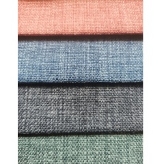 Wholesale Sofa Fabric Imitation Linen Like Look Woven Fabric Furniture Linen