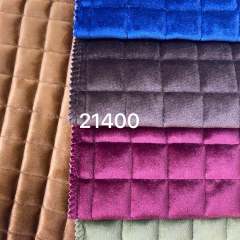 JL21400 -QUILTING embroidery velvet fabric for upholstery crinkle fabric patterned fabric for cushion  Morocco