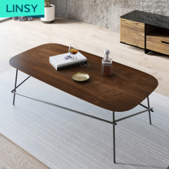 Simple Modern Designer Stainless Steel Legs Coffee Table Sets