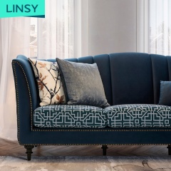 Wholesale Factory Price Wood Furniture Luxury Sofa Living Room