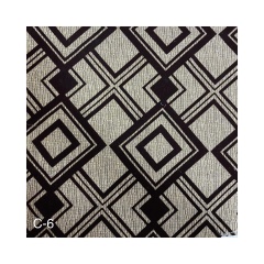 Customized Home Textile Upholstery Flock Polyester Flocking Textile Flocked Velvet Fabric