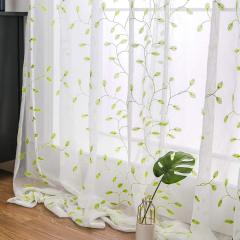 floral sheer curtain fabric