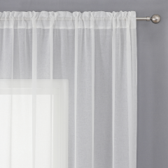 Eco friendly new recycle fabric  material 100% polyester dolly sheer fabric  living room curtain