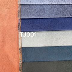 TJ001--Modern Luxury Bronzed Fabric For Home Textile Upholstery Sofas Leather Fabric