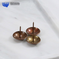 Wejoy Thumb bubble tacks antique copper upholstery furniture decorative nail for sofas