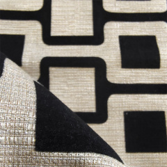 2022 Home Decor 100% Polyester Flock Fabric Velvet Flocking Fabric Self Adhesive Flock Sofa Fabric